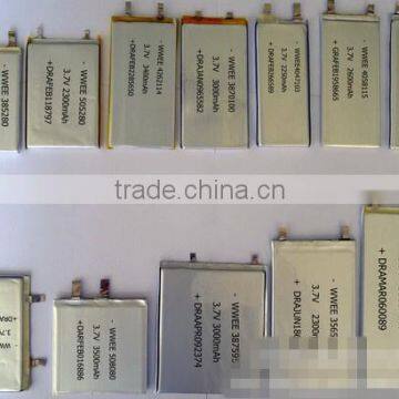polymer lithium battery li ion battery 3.7V 4000mAh 3570140 for power bank laptop battery from battery cell factory