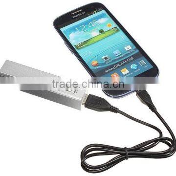 External Portable 2600mAh USB Charger Power Banks Battery For Ipone 6 6s Samsung photo-3