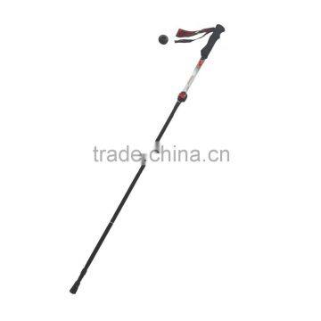 5 Sections Alumium7075 Telescopic Adjustable Hiking Trekking Pole Nordic Folding Walking Stick photo-2