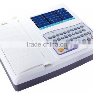 China 12 Channel ECG Monitor ECG Machine Price E8121 photo-3