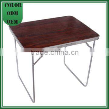 Wholesale High Quality MDF Aluminum Adjustable Folding Camping Outdoor Table