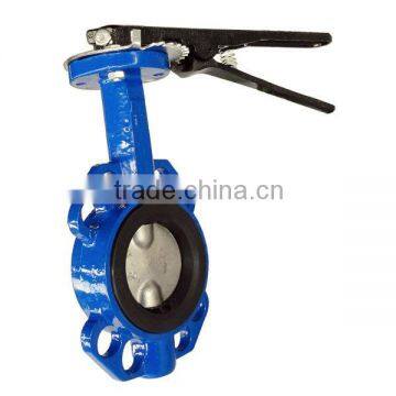 DN50 - DN600 Wafer Butterfly Valve Application Water Industries