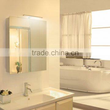 High quality Lamxon LED mirror cabinet for hotel bathroom