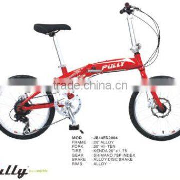 7 speed aluminum alloy folding mountain bike bicycle competive price