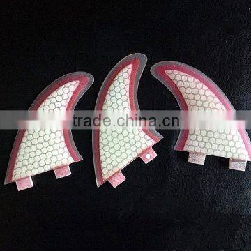 2015 new style honeycomb fiberglass surf fins
