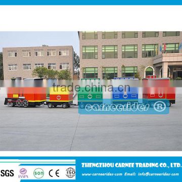 Amusement park tourist rides trackless train rides for sale