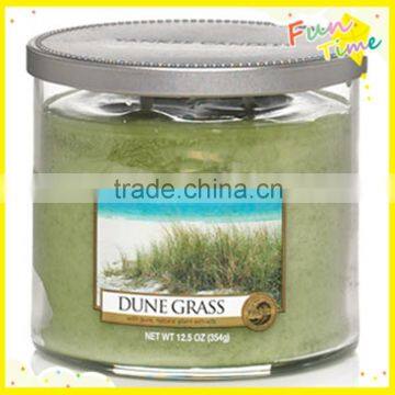 Scented Soy Luxury Candle in glass jar
