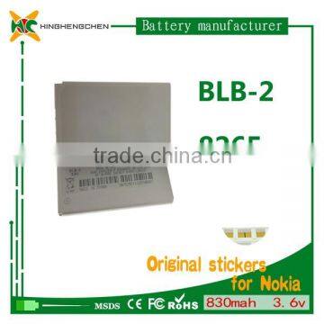 3.6v li ion rechargeable battery BLB-2 For Nokia 3610/5210/6390/6500/6510