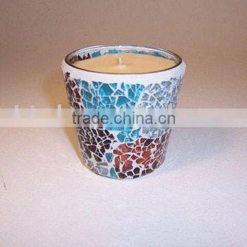 Mosaic Candle Holder