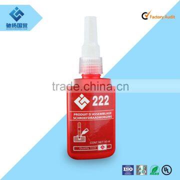 High quality factory produced automotive adhesive Anaerobic thread locker adhesive 222/242/243/262/270/277/290