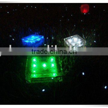 LED Solar Ice Brick Light