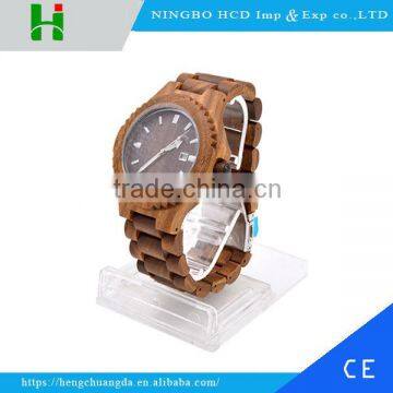 2016 High Quality Fashion Wood Watch Men Wrist Watch Trade Assurance