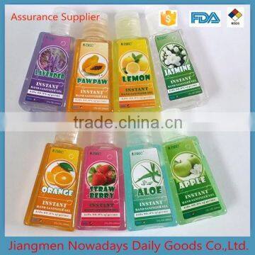FDA anti-bacterial pocket size mini hand sanitizers odm china suppier