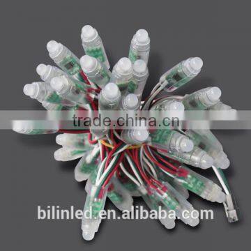 DMX ws2811 ws2801 5v 12mm rgb full color programmable pixel led