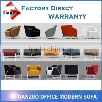 Newest Leather Design Office Modern Sofa