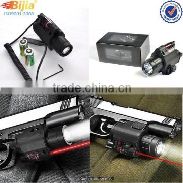 High Power Red laser gun sight with LED Flashlight