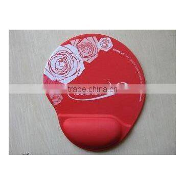 promotion silicone mouse pads with wrist rest