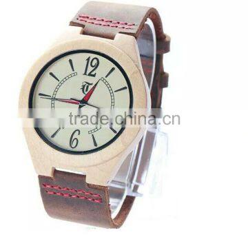 High Quality New Fashion Wooden Watch, 100% Natural Watch Wood, Wooden Wrist Watch