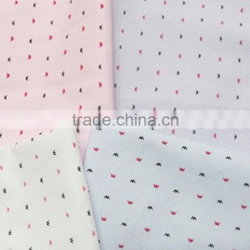 Wholesale china fabric and textile 60 cotton 40 polyester plain dyed shirt blend and spandex fabric