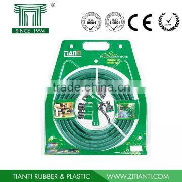 Best Factory PVC Garden Hose 1/2 or 5/8 inch with Spray Gun
