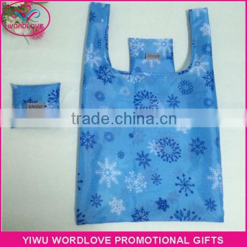 cheap wholesale durable printed foldable shopping recycled grocery bag