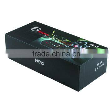 2016 New E6 1200m 6 Riders Bluetooth Multi Interphone Bluetooth Speaker for Motorcycle