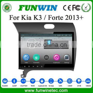 Android 4.4 Quad Core Car GPS stereo for KIA K3 with wifi