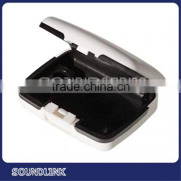 2015 New design white plastic ear aid box