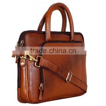 Executive Leather Messenger Bag / Real Leather Laptop Bag / New Arrival Leather Laptop Bag