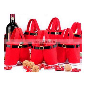 Yiwu Wholesale Low Price Pants Style Funny Candy and Gift Bag Christmas Decoration Gift Bag