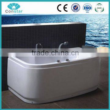 Rectangle Hydromassage Bathtub with Stainless Steel Frame 1500*800*580mm