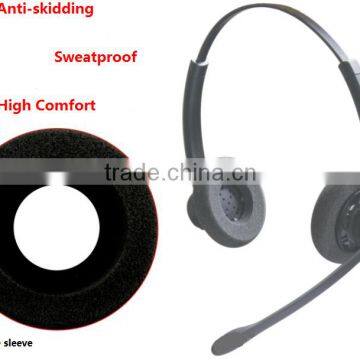 Microphone Headband Double Ear , Customer Service Headset for Call Center , Hot Telephone Earphone