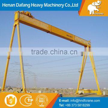 A-frame Small Mini Gantry Crane Design Calculation, 5 ton 10 ton 20 ton Single Girder Portable Gantry Crane Price