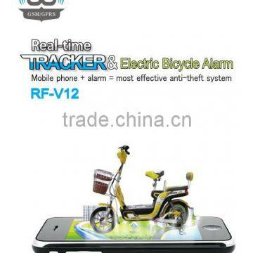 high quality mini gsm Electric Bicycle tracker RF-V12 vi