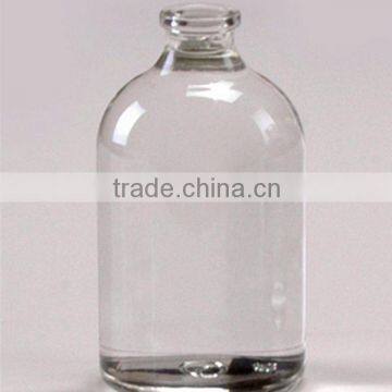 Clear molded injection vials for antibiotics ,pharmaceutical glass bottle