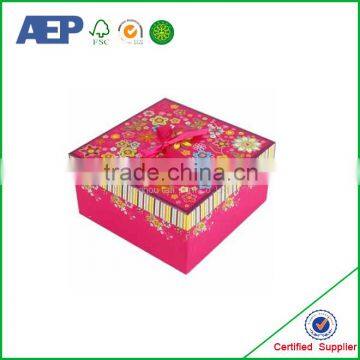 printing cardboard costom paper packaging box without glue on demand