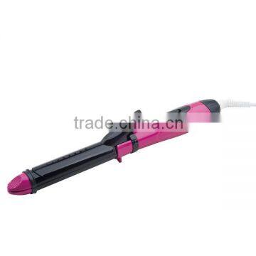 2 in 1 hair straightener/curling iron with 3 settings temperature control