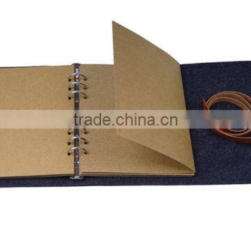 New Arrival Customized Design Felt Notebook Diary Cover photo-4