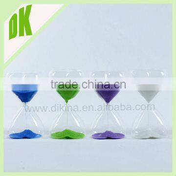 Mini Hourglass Sandglass Sand Clock Timer 5 Minutes / wholesale custom glitter sand timer