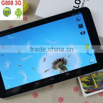 Original Colorful G808 Tablet 3G WCDMA OS 4.2 MTK6592 Octa Core 1+8GB 5MP+2MP 8.0"1280*800 MINI phone call tablet