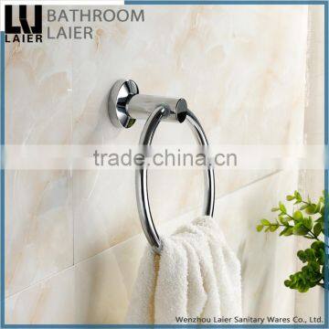 11932 Wholesale Zinc Wall Mount Bathroom Accessory Set Towel Ring photo-4