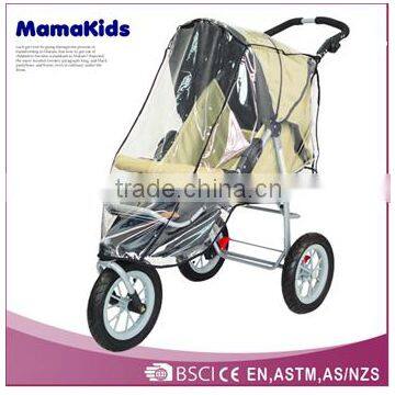 2015 popular disposable cheap baby stroller rain coat