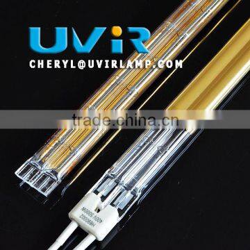 115v 900w halogen heater infrared quartz heater with golden coating