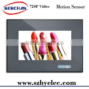 7" bus/car Touch screen LCD media advertising display player/digital signage