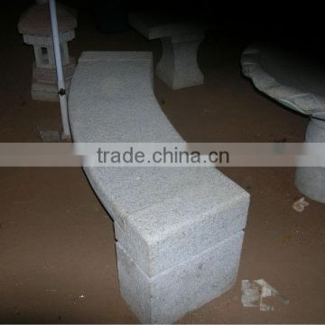 granite build stone garden slate bench