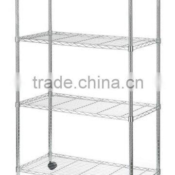 Chrome Plate 3 Tier Storage Wire Rack photo-5