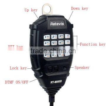 New Black VHF 220-260MHz 60W 200CH 50 CTCSS/1024 DCS 8 Group's Scrambler VOX Scan Retivis RT-9000D Mobile Car Transceiver photo-2