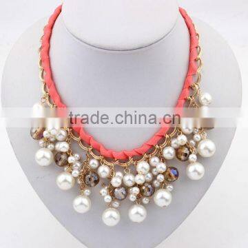 Top Quality Pearl Choker Collar Vintage Pendant Statement Necklace Women Necklaces & Pendants Fashion Necklaces for Women 2014 photo-5