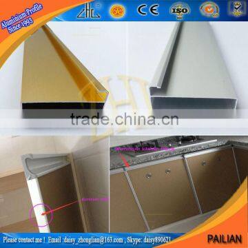 aluminium extruded display cabinet profile/6061/6063 aluminium extruded cabinet profile