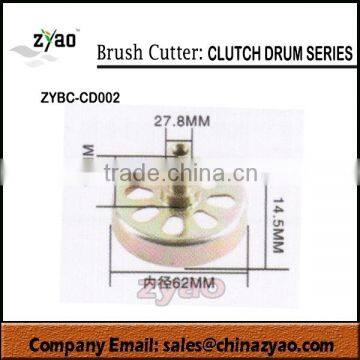 spare parts for brush cutter, grass trimmer clutch drum series, all size clutch drum for garden machine